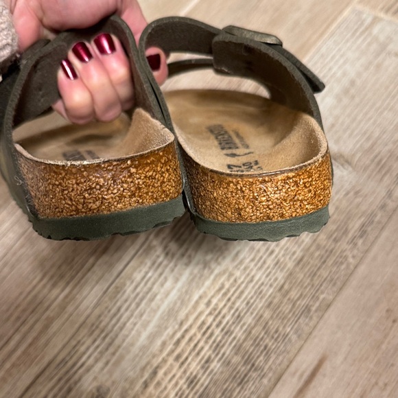 Birkenstock Arizona Green Camouflage Sandals size 6 / 37 - Picture 6 of 9